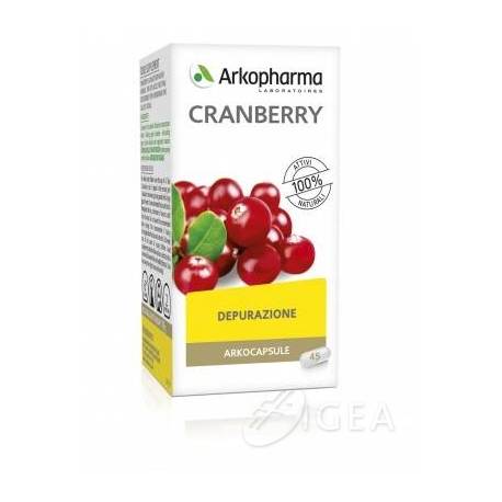 Arkopharma Arkocapsule Cranberry Integratore Vie Urinarie