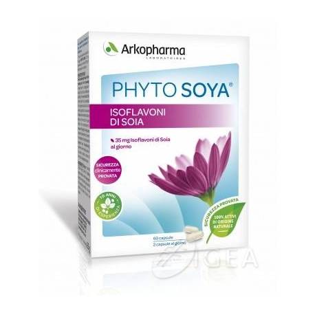 Arkopharma Phyto Soya Integratore per i Disturbi della Menopausa 