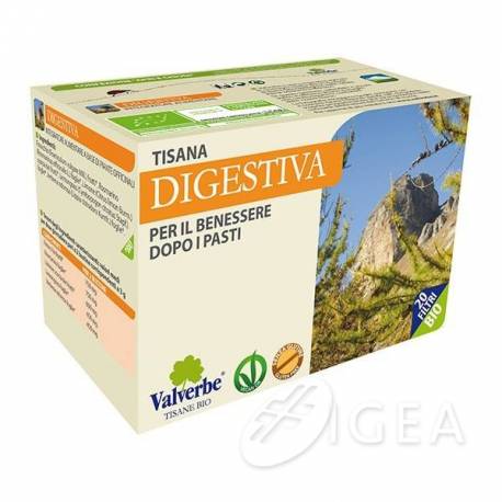 Valverbe Tisana Digestiva Bio Benessere Dopo I Pasti