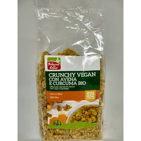 La Finestra Sul Cielo Crunchy Vegan Con Avena E Curcuma Bio