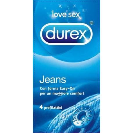 Durex Preservativi Jeans 4 pezzi