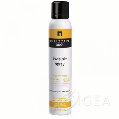 Heliocare 360 Invisible Spray Protezione Solare SPF 50+