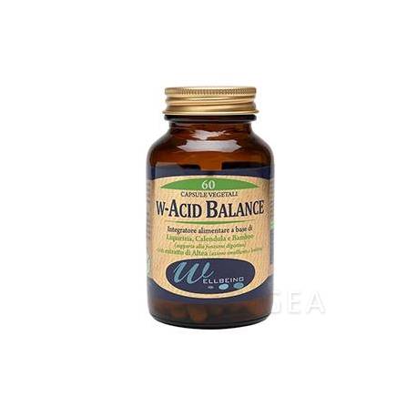 Wellbeing W-Acid Balance Integratore Per La Digestione