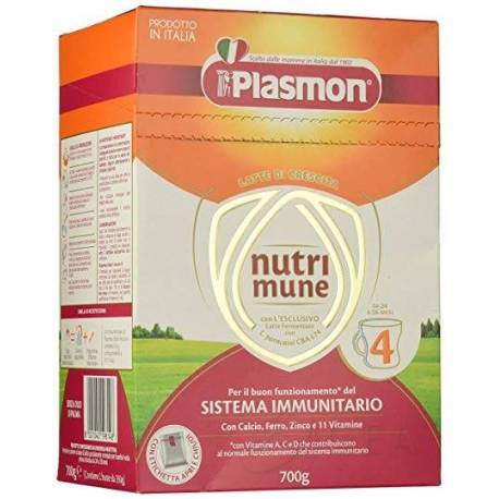 Plasmon Nutri Mune 4 Latte Crescita Polvere 700 Gr
