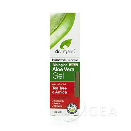 Dr Organic Aloe Gel Tea Tree E Arnica