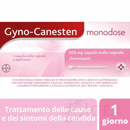 Gynocanesten Monodose 500Mg Capsula Vaginale
