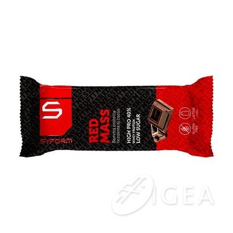 New Syform Red Mass Barretta Proteica Cacao 50 Gr