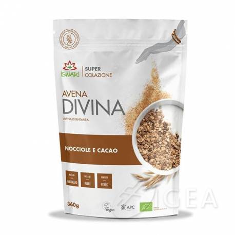 Iswari Colazione Avena Divina Nocciola E Cacao Bio 360 Gr