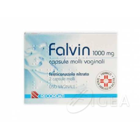 Falvin 1000 mg Capsule Molle Vaginali