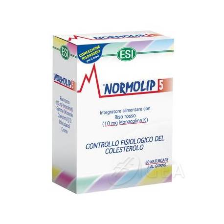 ESI Normolip 5 Integratore per il colesterolo 60 capsule