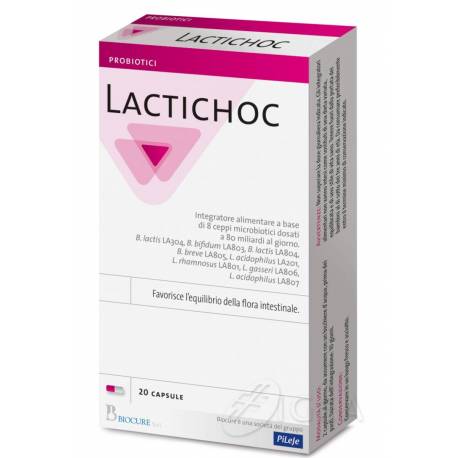 Biocure Lactichoc Fermenti Lattici 20 capsule
