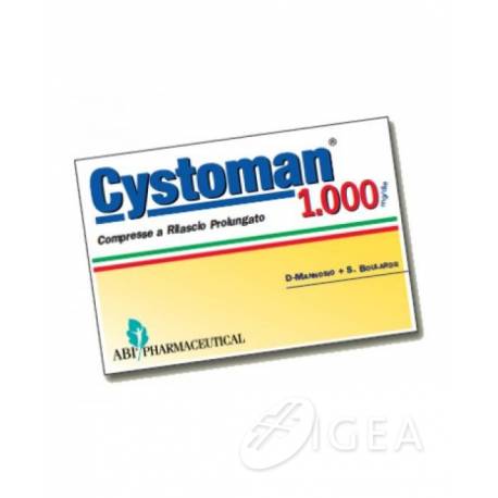 Cystoman 1000 Benessere Vie Urinarie 12 compresse