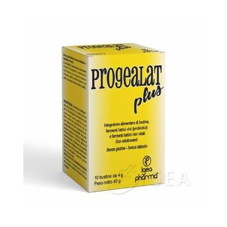 Igea Pharma Progealat Plus Integratore Fermenti Lattici 10 bustine