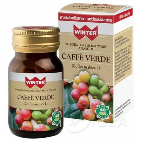 Winter Caffè Verde Integratore per Dimagrire 40 capsule
