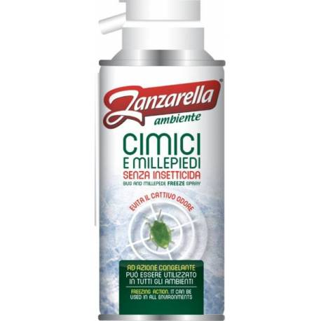 Zanzarella Spray Congelante Cimici e Millepiedi 150 ml