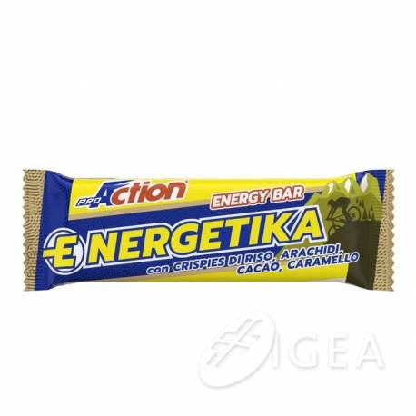 ProAction Energetika Barretta Energetica Arachidi Cacao E Caramello 35 Gr