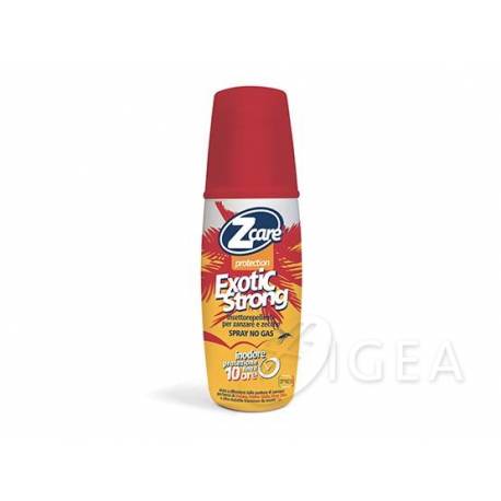 ZCare Exotic Strong Insettorepellente Zanzare e Zecche 100 ml