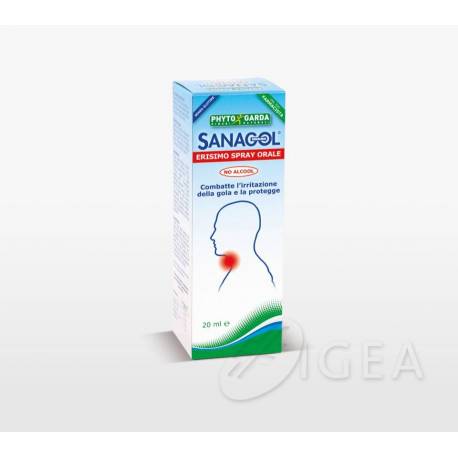 Sanagol Spray Orale Forte Erbe Balsamiche Naso e Gola 20 ml