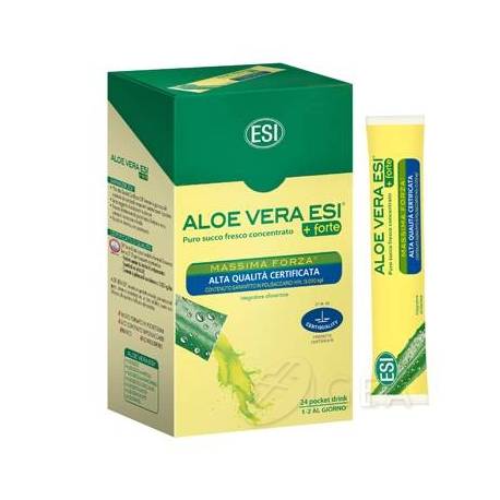 Esi Aloe Vera Succo + Forte 24 Pocket Drink