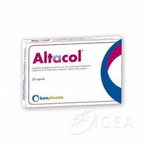 Altacol Integratore Controllo Colesterolo 20 capsule