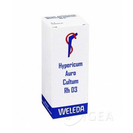 Weleda Hypericum Auro C RH D3 Medicinale Omeopatico 20 ml