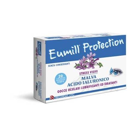Eumill Protection Gocce Oculari 20 Flaconcini Monodose 0,5 Ml