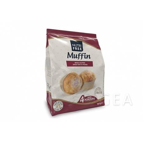 Nutri Free Muffin Classico Dolce senza glutine e lattosio 4 x 45 g