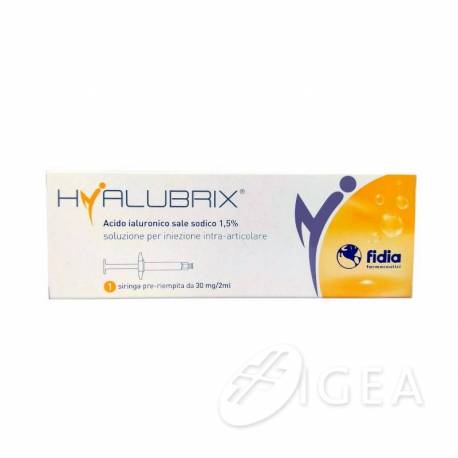 Fidia Hyalubrix Siringa Intra-Articolare 60 Mg Acido Ialuronico
