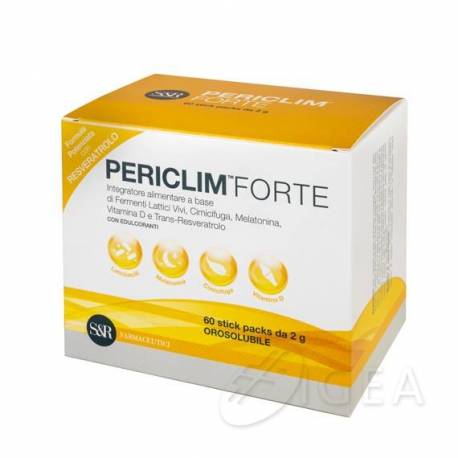SR Farmaceutici Periclim Forte Integratore Alimentare 60 Stick Orosolubili