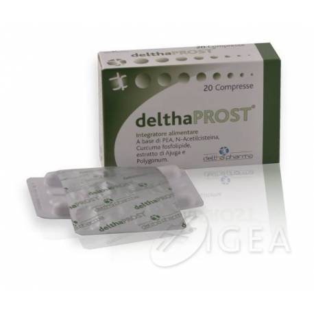 Deltapharma DelthaProst Integratore Benessere Vie Urinarie Maschili 20 compresse
