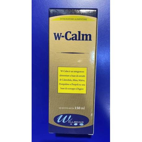 Wellbeing W Calm Integratore Azione Emolliente e Lenitiva 150 ml