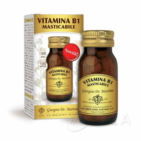 Dr Giorgini Vitamina B1 Masticabile 100 pastiglie