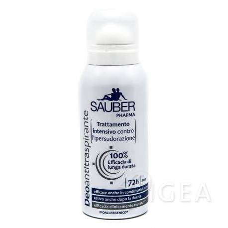 Sauber Deoantitraspirante Spray Trattamento Contro L'Ipersudorazione 100ml
