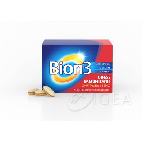 Bion 3 Difese Immunitarie Integratore Alimentare Di Vitamine E Minerali 30 Compresse
