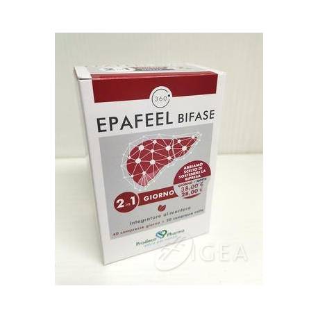 Prodeco Pharma Epafeel Bifase Benessere Fegato 60 compresse