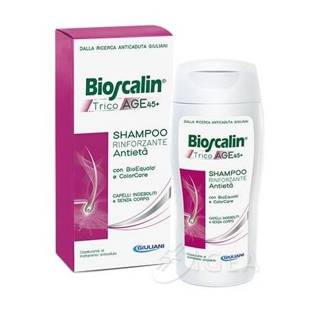 Bioscalin TricoAge 45+ Shampoo Rinforzante Antietà Maxi Formato 400 ml