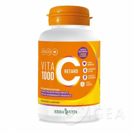Erba Vita Vitamina C 1000 Retard 90 Compresse