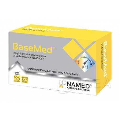 Named BaseMed Integratore Alimentare Per Il Metabolismo Acido-Base 120 Compresse