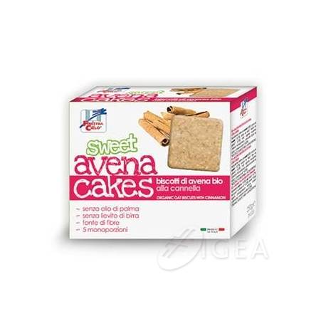 La Finestra sul Cielo Sweet Avena Cake Biscotti Avena e Cannella Bio 250 gr 