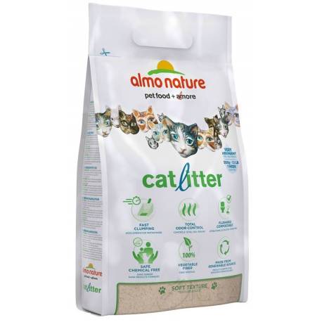 Almo Nature Cat Litter Lettiera per Gatti Biodegradabile 2,27 Kg