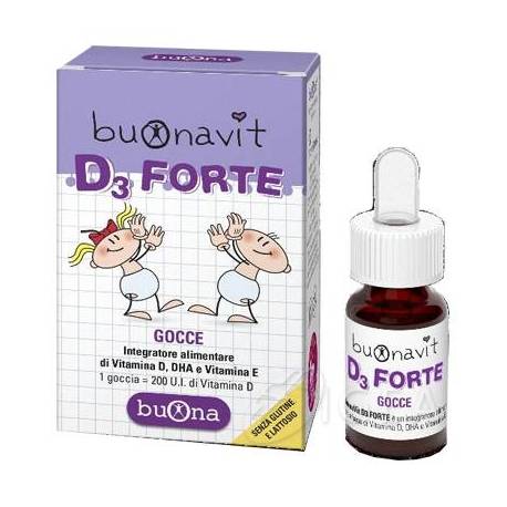 Buona Buonavit D3 Forte Gocce Integratore Vitaminico Bambini 12 Ml