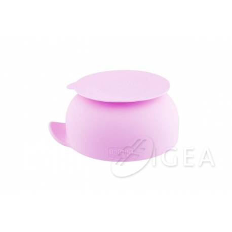 Chicco Easy Bowl Ciotola in Silicone con Ventosa Blu 6m+