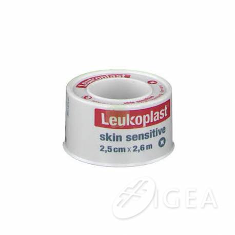 BSN Medical Leukoplast Skin Sensitive Cerotto al Silicone Pelli Sensibili 2.5x260 cm