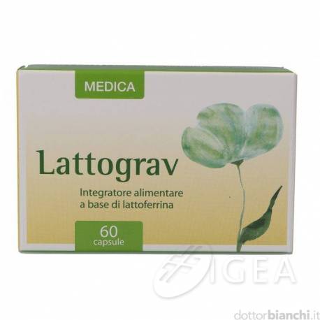Medica Lattograv Integratore di Lattoferrina 60 capsule