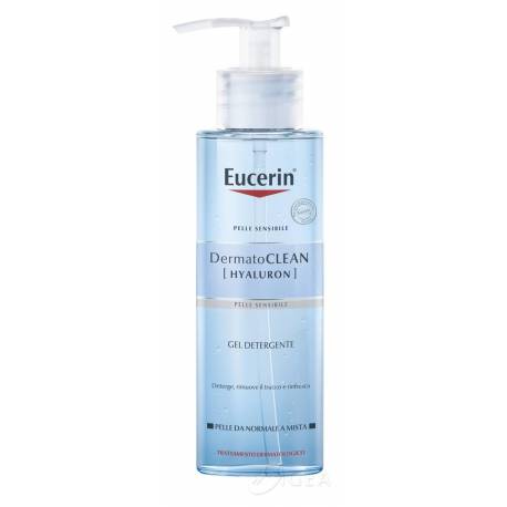 Eucerin DermatoClean Hyaluron Gel Detergente Viso 200 ml