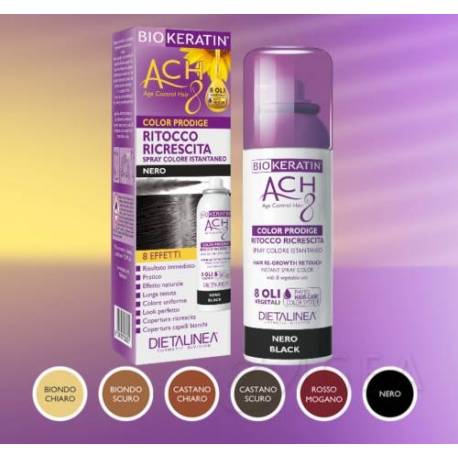 Biokeratin ACH8 Color Prodige Ritocco Ricrescita Biondo Scuro 75 ml