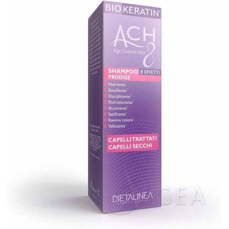 Biokeratin ACH8 Shampoo Prodige Capelli Secchi 200 ml