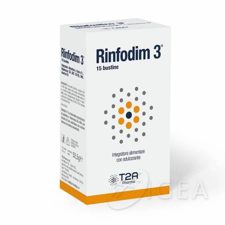 T2A Pharma Rinfodim 3 integratore Per Il Sistema Immunitario 15 Bustine