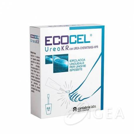 Difa Cooper Ecocel Urea KR Lacca Ungueale per Unghie Ispessite 6,6 ml