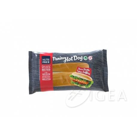 Nutri Free Panino Hot Dog Senza Glutine Lattosio Uova 65 gr